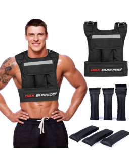 Kamizelka treningowa obciążeniowa 6 wkładów (pusta)