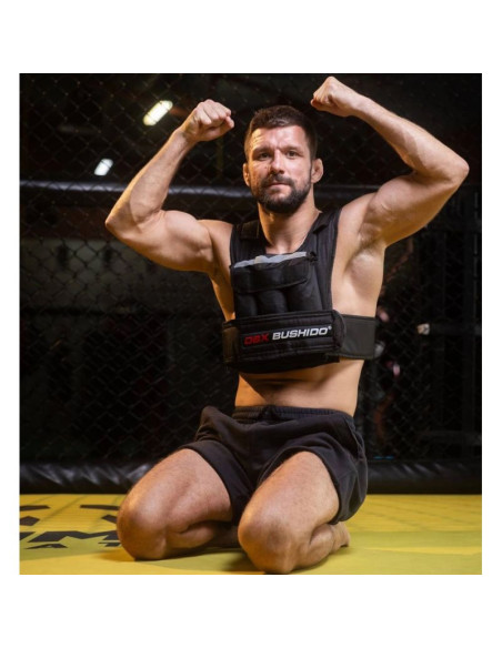 Kamizelka treningowa obciążeniowa 6 wkładów (pusta)