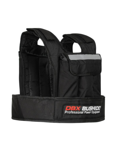 Kamizelka treningowa obciążeniowa 6 wkładów (pusta)