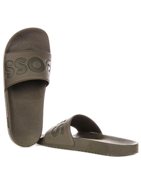 Boss shoes aryeh_slid_npvlg dark green (50536835-302)