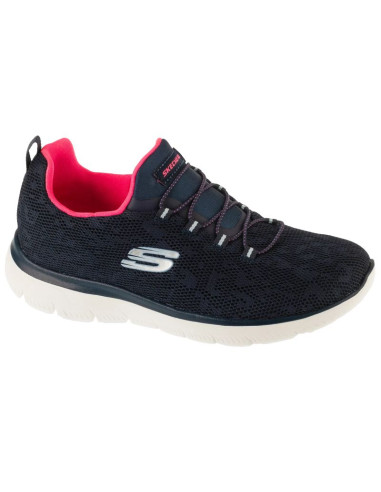 Skechers summits - leopard spot 149037-nvhp granatowe 36