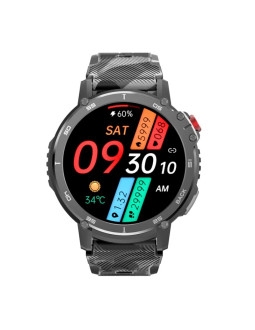 Smartwatch męski rubicon rncf08 black/moro smarub232 2