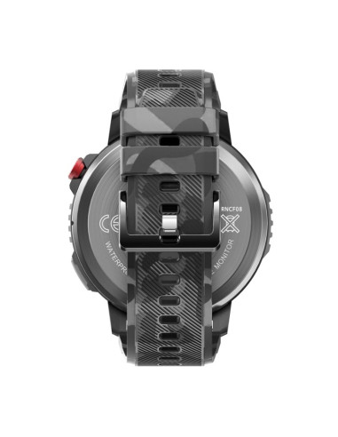 Smartwatch męski rubicon rncf08 black/moro smarub232