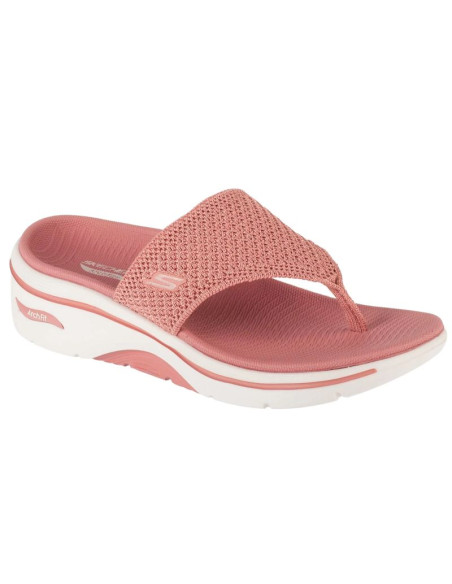 Skechers go walk arch fit 2.0 sandal - carrie 140861-ros różowe 39