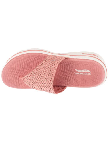 Skechers go walk arch fit 2.0 sandal - carrie 140861-ros różowe 39