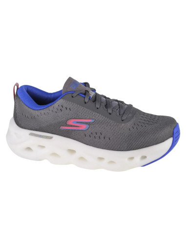 Skechers go run swirl tech 128791-gry szare 35