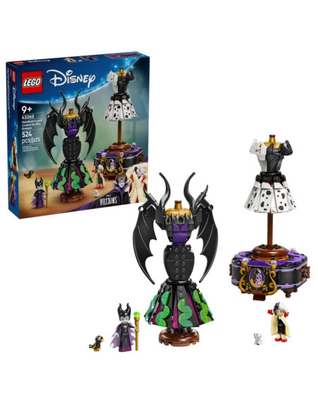 Lego disney classic 43262 suknie diaboliny i cruelli de mon