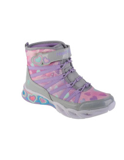 Skechers sweetheart lights - dreamy love 302667l-smlt srebrne 31