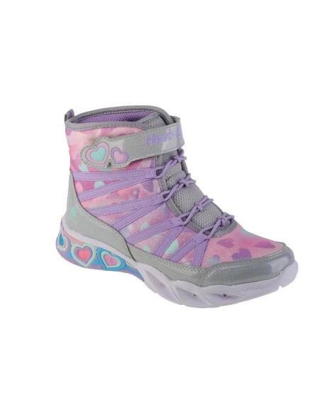 Skechers sweetheart lights - dreamy love 302667l-smlt srebrne 31