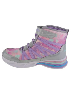 Skechers sweetheart lights - dreamy love 302667l-smlt srebrne 31 2