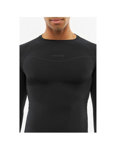 Bielizna męska viking gary set bamboo roz. l czarna