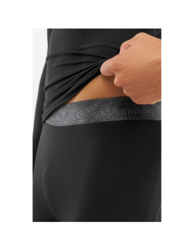 Bielizna męska viking gary set bamboo roz. l czarna