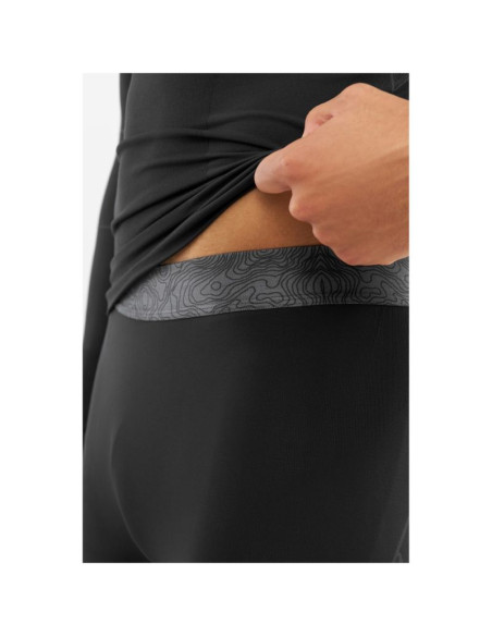 Bielizna męska viking gary set bamboo roz. l czarna