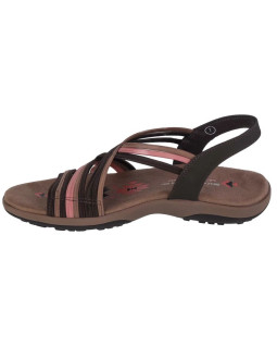 Skechers reggae slim simply stretch sandals 163023-chmt brązowe 36 2