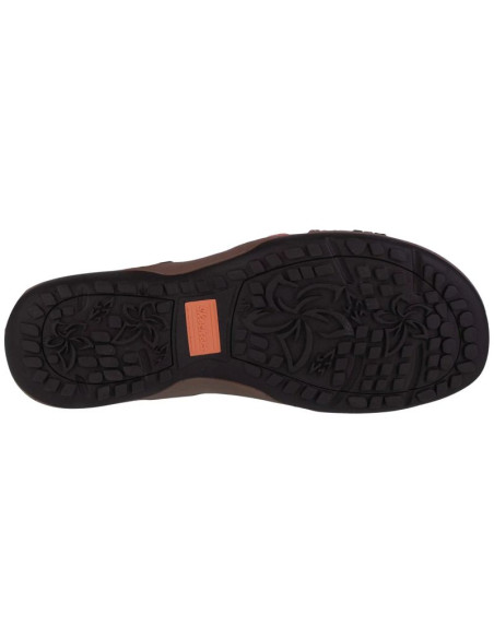 Skechers reggae slim simply stretch sandals 163023-chmt brązowe 36
