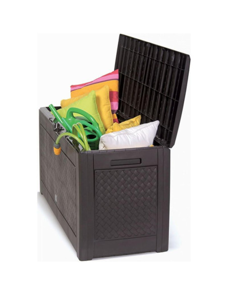 Skrzynia ogrodowa 310l antracyt boxe matuba