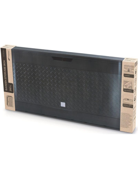 Skrzynia ogrodowa 310l antracyt boxe matuba