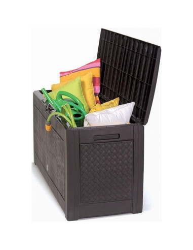 Skrzynia ogrodowa 310l antracyt boxe matuba