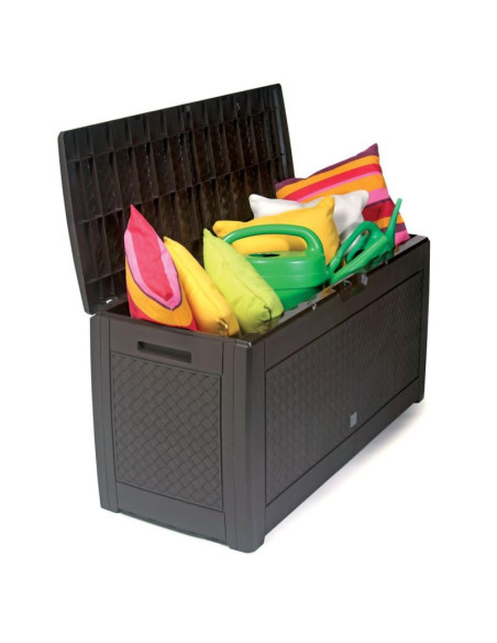 Skrzynia ogrodowa 310l antracyt boxe matuba