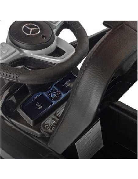 Jeździk chodzik pchacz mercedes benz czarny