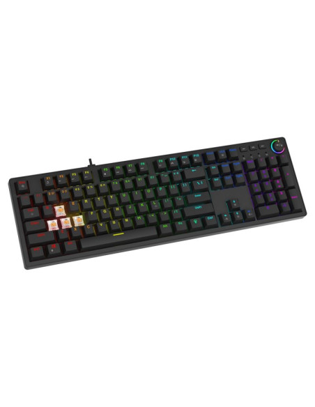 Savio klawiatura mechaniczna styx outemu peach silent hot swap rgb