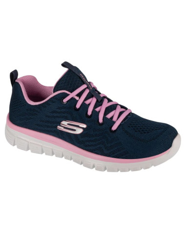 Skechers graceful - get connected 12615-nvpk granatowe 36