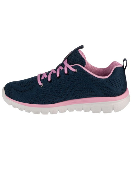 Skechers graceful - get connected 12615-nvpk granatowe 36