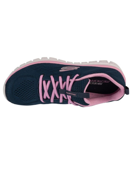 Skechers graceful - get connected 12615-nvpk granatowe 36