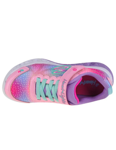 Skechers flutter heart lights 302315l-pkmt różowe 30
