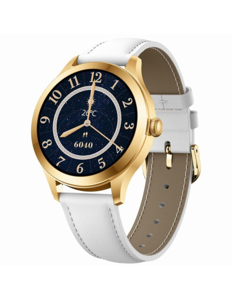 Smartwatch gravity biało złoty 2 paski gt25-2 pro