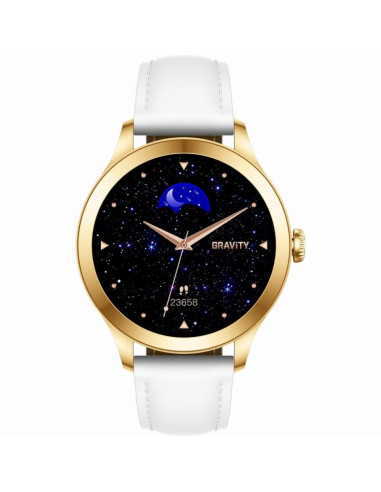 Smartwatch gravity biało złoty 2 paski gt25-2 pro