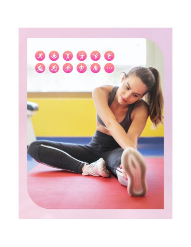 Smartwatch gravity różowo złoty 2 paski gt25-1 pro