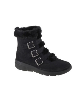 Skechers glacial ultra - buckle up 144154-bbk czarne 36,5