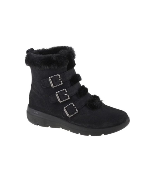 Skechers glacial ultra - buckle up 144154-bbk czarne 36,5