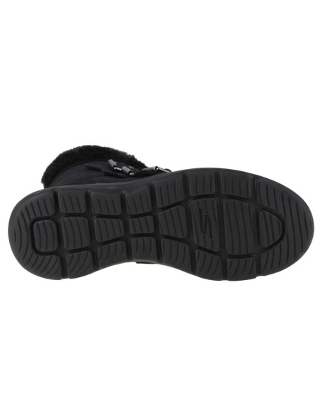 Skechers glacial ultra - buckle up 144154-bbk czarne 36,5