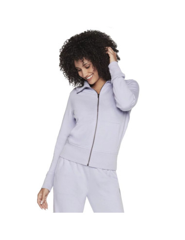 Skechers the hoodless hoodie diamond jacket w3ja262-lvlp fioletowe l