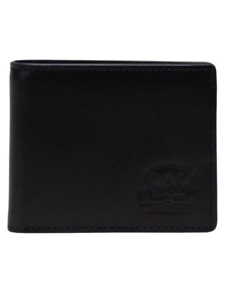 Herschel hank leather rfid wallet 11151-00001 czarne one size