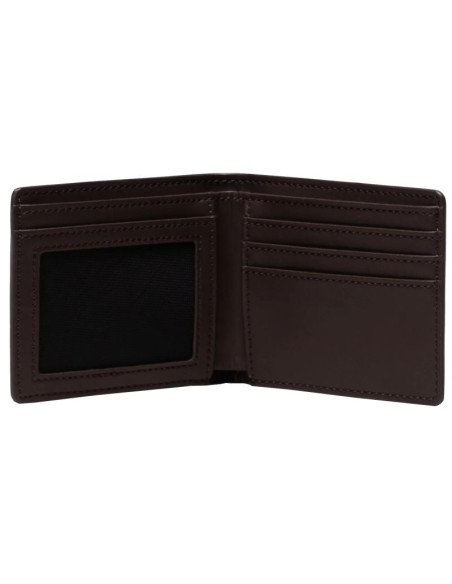 Herschel hank leather rfid wallet 11151-04123 brązowe one size