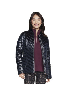 Skechers go shield shine jacket ja150-blk czarne l