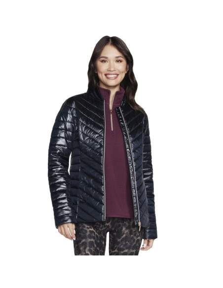 Skechers go shield shine jacket ja150-blk czarne l