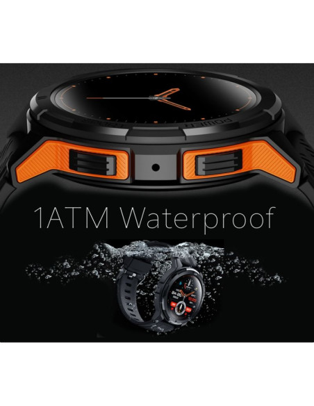 Smartwatch męski rubicon rncf26-1 black