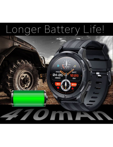 Smartwatch męski rubicon rncf26-1 black