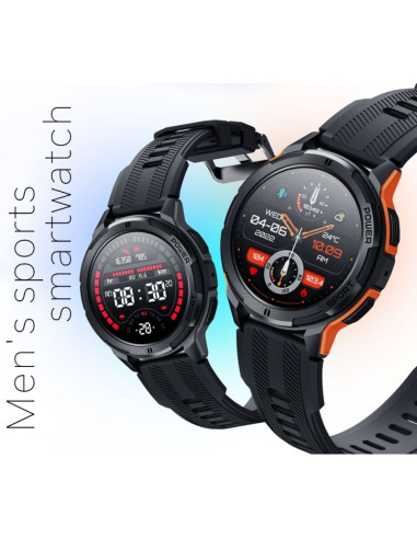 Smartwatch męski rubicon rncf26-1 black