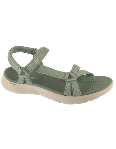 Skechers go walk flex sandal - sublime 141451-sage zielone 36