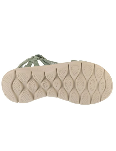 Skechers go walk flex sandal - sublime 141451-sage zielone 36