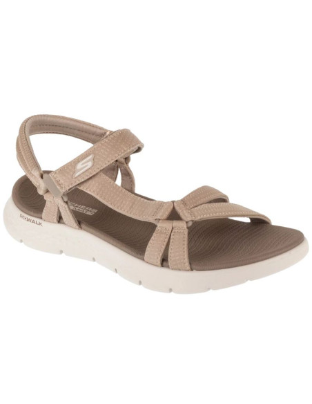 Skechers go walk flex sandal - sublime 141451-tpe szare 40