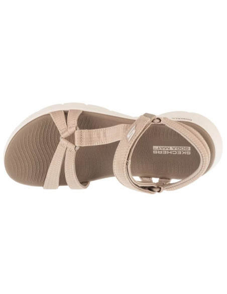 Skechers go walk flex sandal - sublime 141451-tpe szare 40