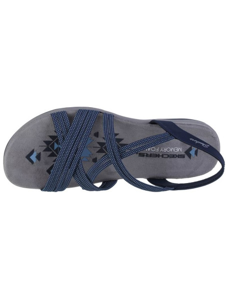 Skechers reggae slim - turn it up 163117-nvy granatowe 36