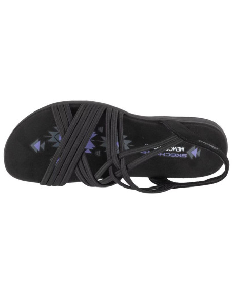 Skechers reggae slim - sunnyside 163185-bbk czarne 36