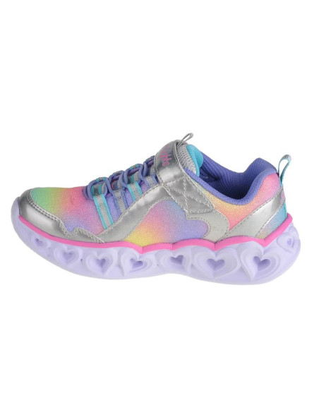 Skechers heart lights-rainbow lux 302308l-smlt szare 27